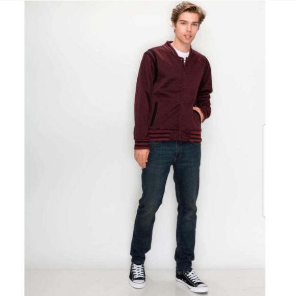 Ring of Fire mens varsity jacket - Picture 8 of 9